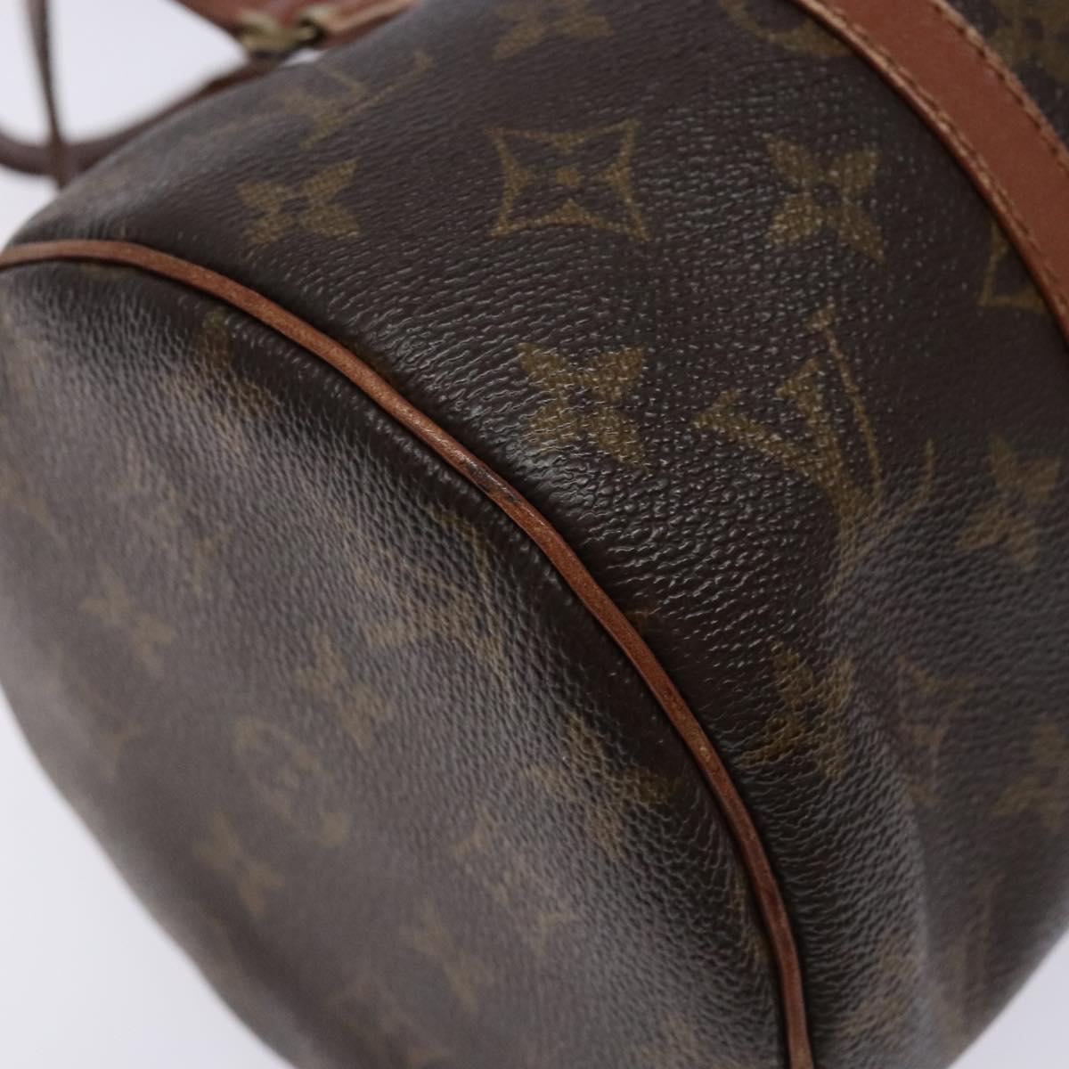 LOUIS VUITTON Monogram Papillon 30 Hand Bag M51385 LV Auth 137505