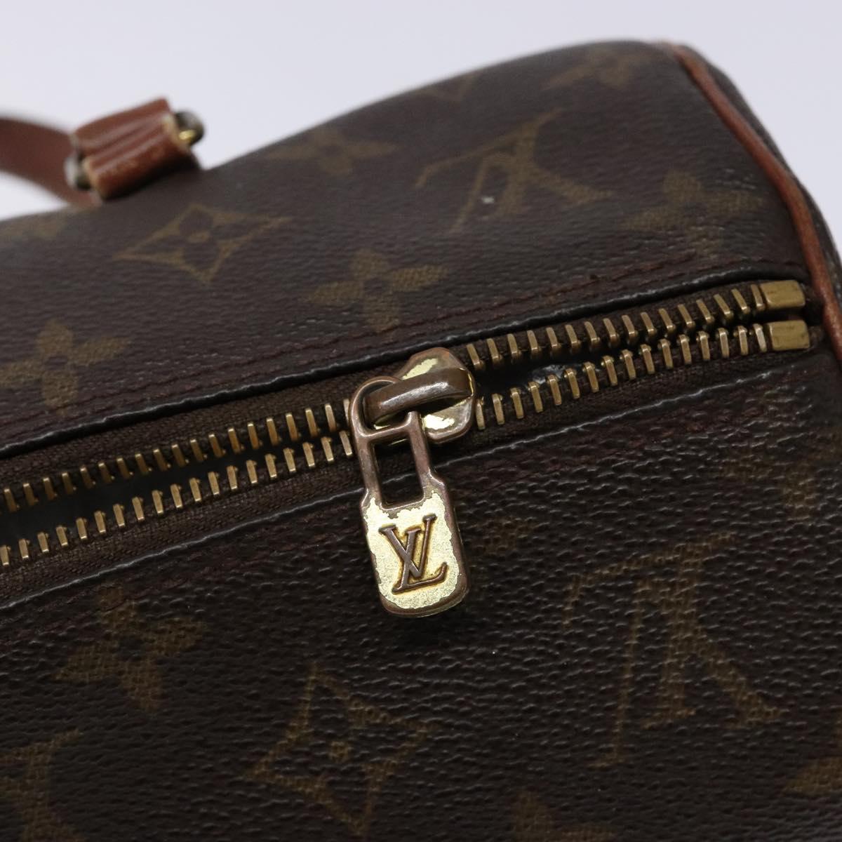 LOUIS VUITTON Monogram Papillon 30 Hand Bag M51385 LV Auth 137505