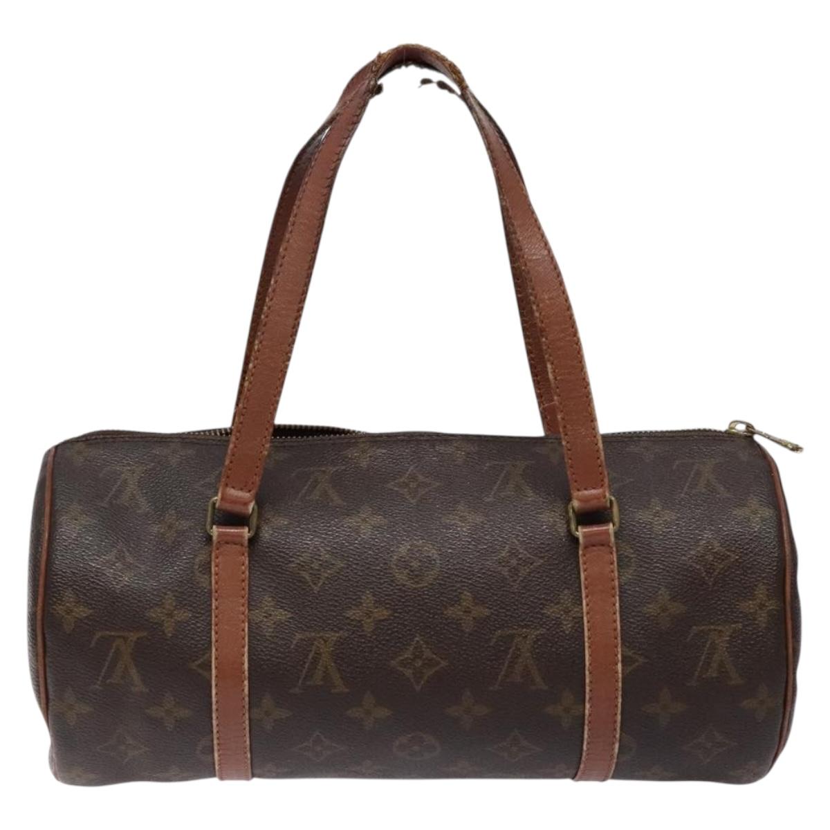 LOUIS VUITTON Monogram Papillon 30 Hand Bag M51385 LV Auth 137505