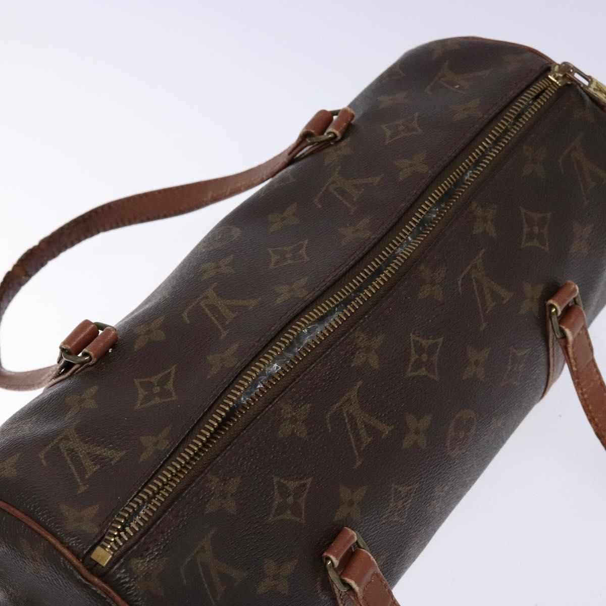 LOUIS VUITTON Monogram Papillon 30 Hand Bag M51385 LV Auth 137505