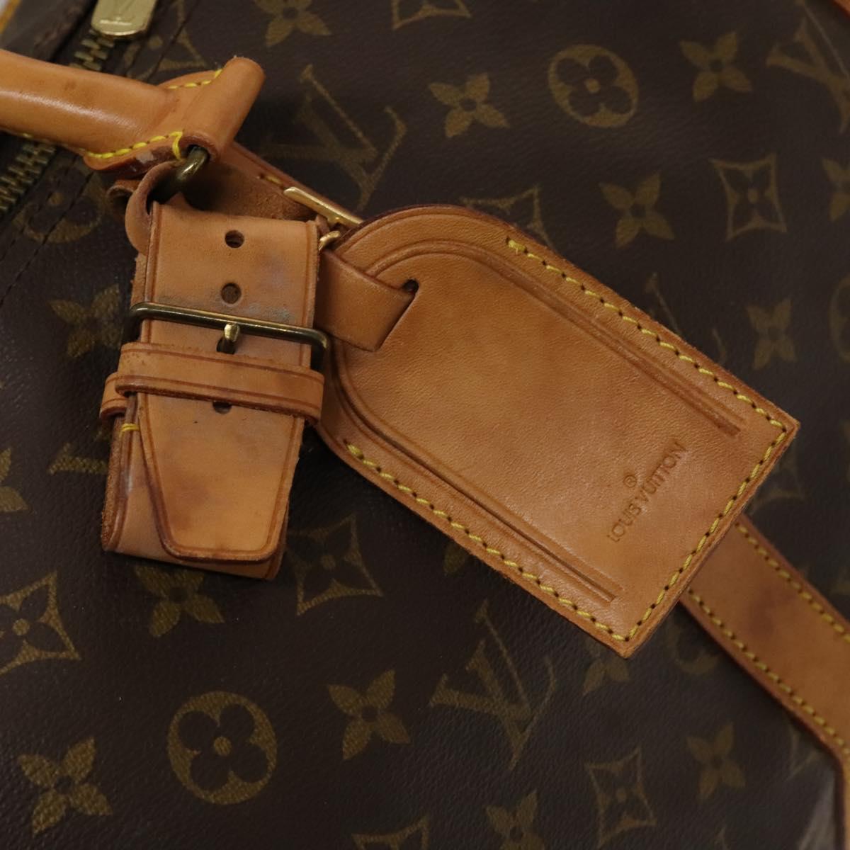 LOUIS VUITTON Monogram Keepall Bandouliere 50 Boston Bag M41416 LV Auth 137509