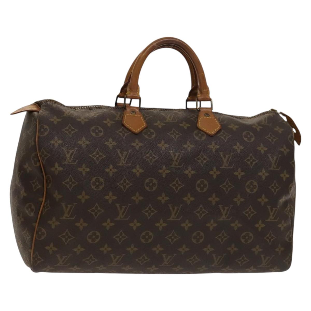 LOUIS VUITTON Monogram Speedy 40 Hand Bag M41522 LV Auth 137530