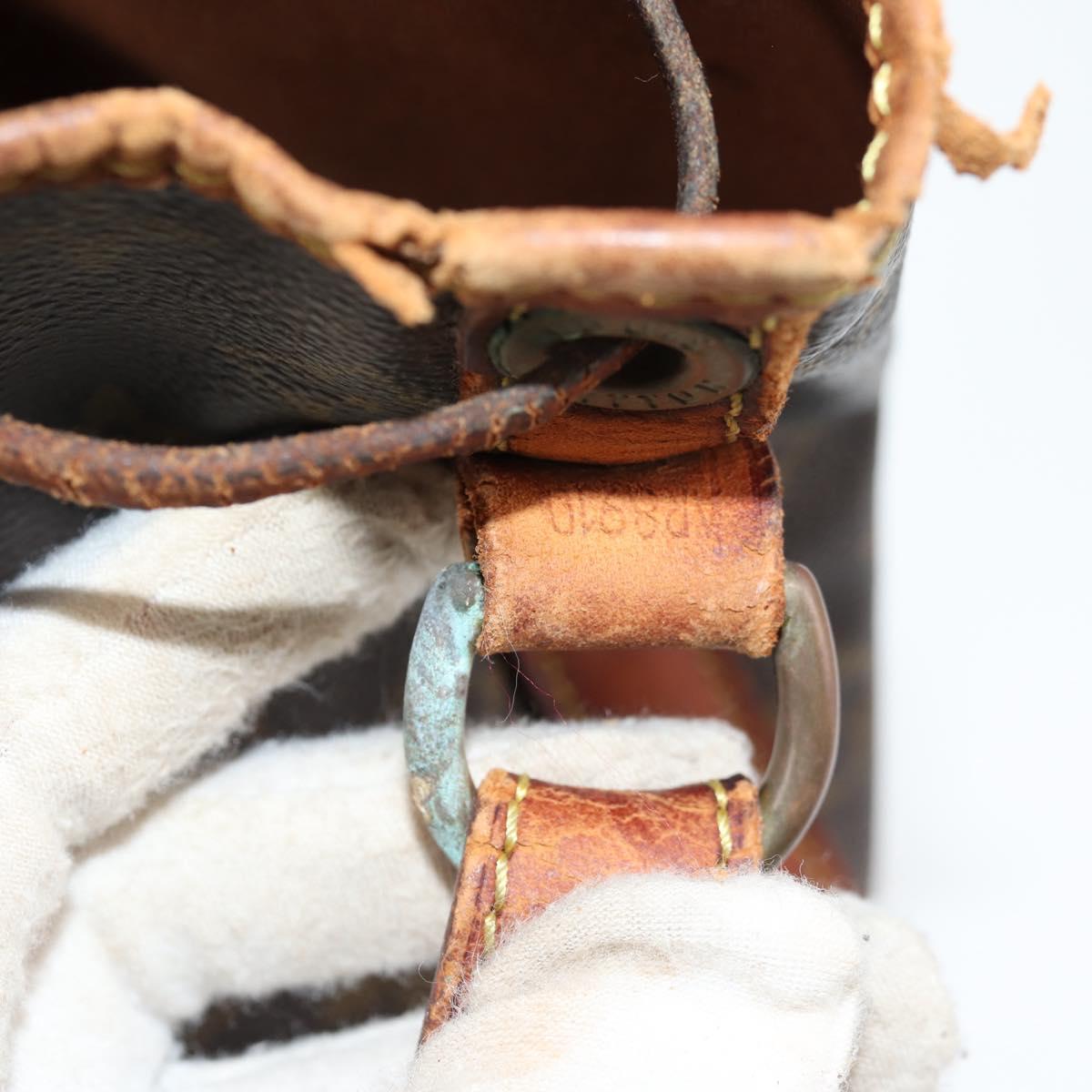 LOUIS VUITTON Monogram Petit Noe Shoulder Bag M42226 LV Auth 137554