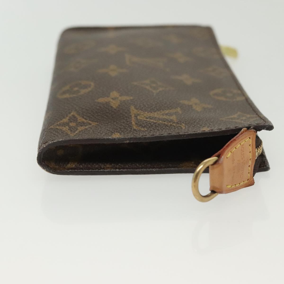 LOUIS VUITTON Monogram Bucket GM Accessory Pouch LV Auth 137559