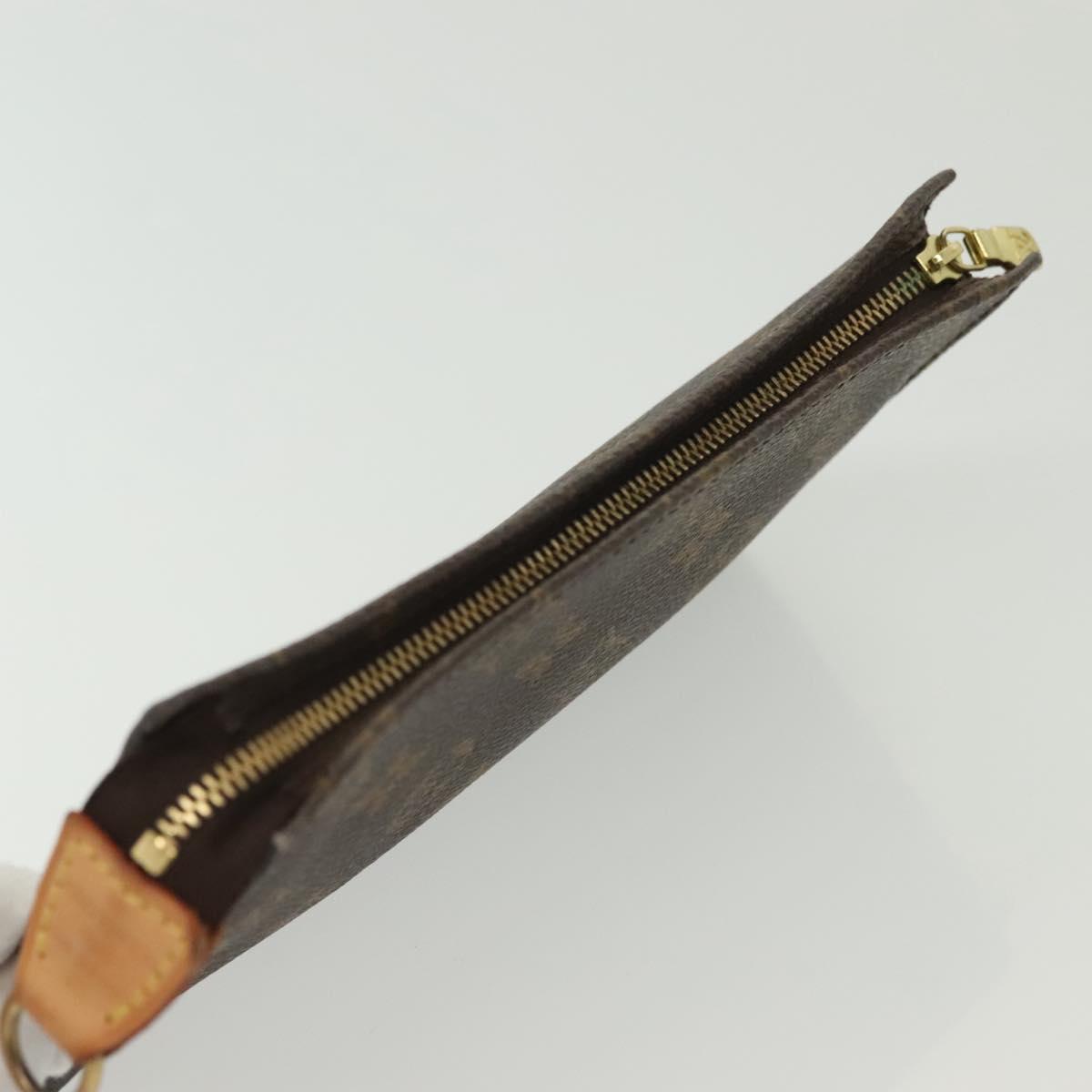 LOUIS VUITTON Monogram Bucket GM Accessory Pouch LV Auth 137559