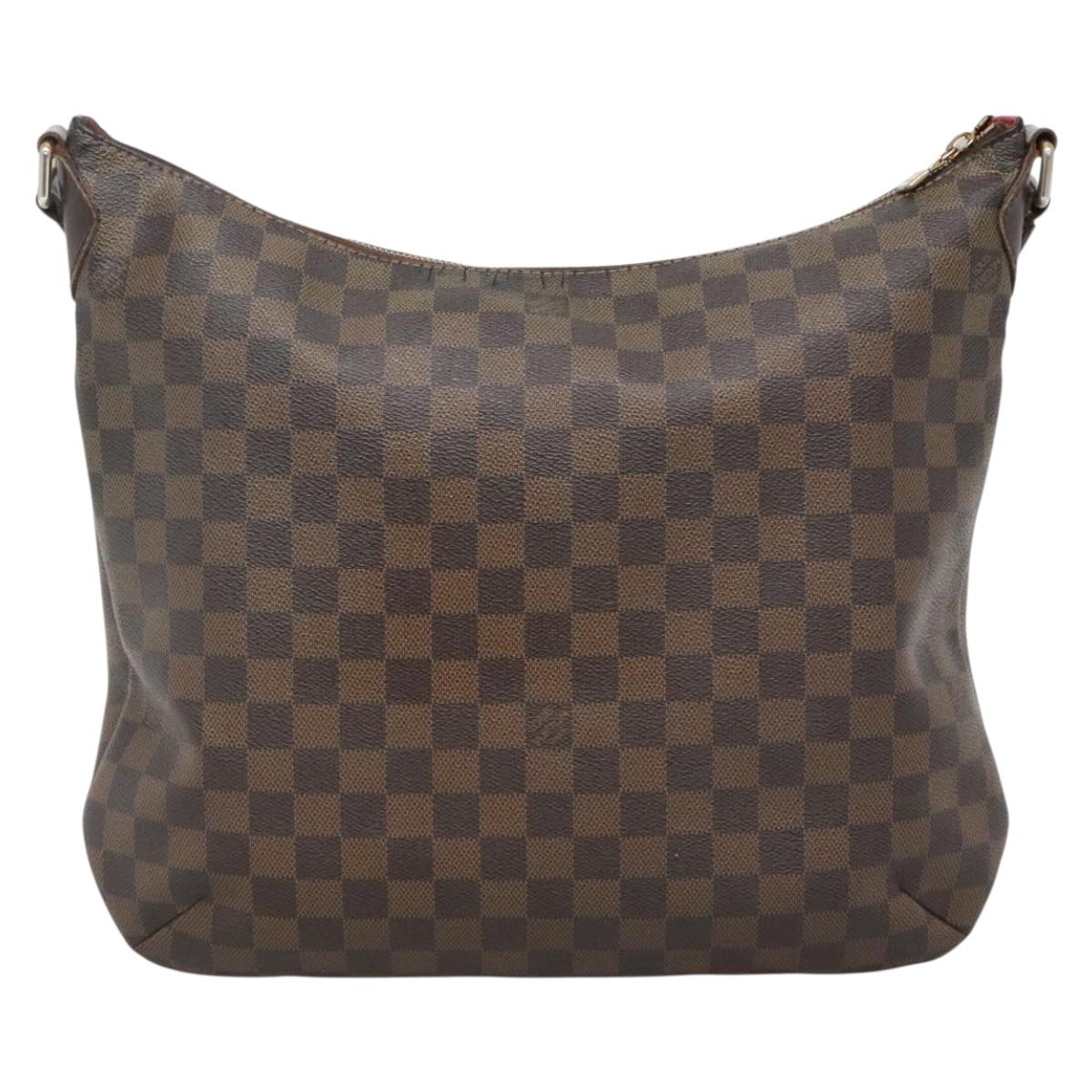 LOUIS VUITTON Damier Ebene Bloomsbury GM Shoulder Bag N42250 LV Auth 137597
