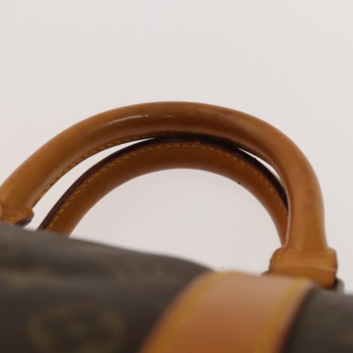 LOUIS VUITTON Monogram Keepall 55 Boston Bag M41424 LV Auth 137635