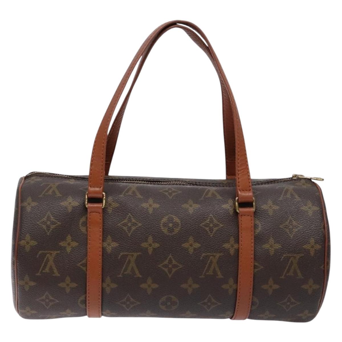 LOUIS VUITTON Monogram Papillon 30 Hand Bag M51385 LV Auth 137656