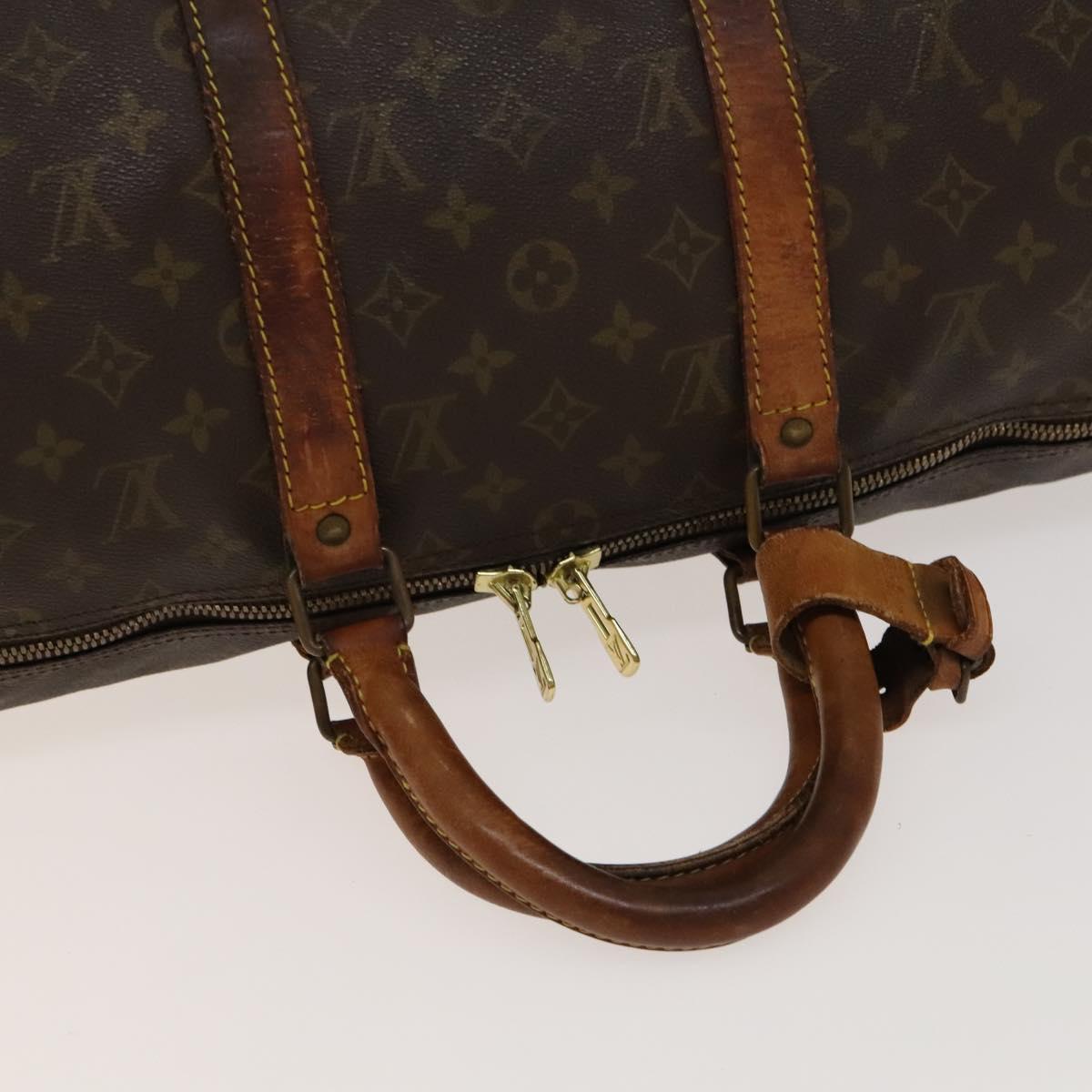 LOUIS VUITTON Monogram Keepall 50 Boston Bag Vintage M41426 LV Auth 137698