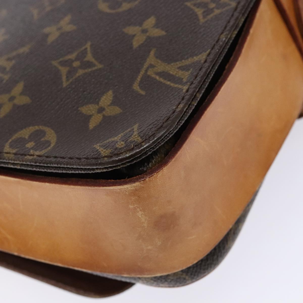 LOUIS VUITTON Monogram Cartouchiere GM Shoulder Bag M51252 LV Auth 137737