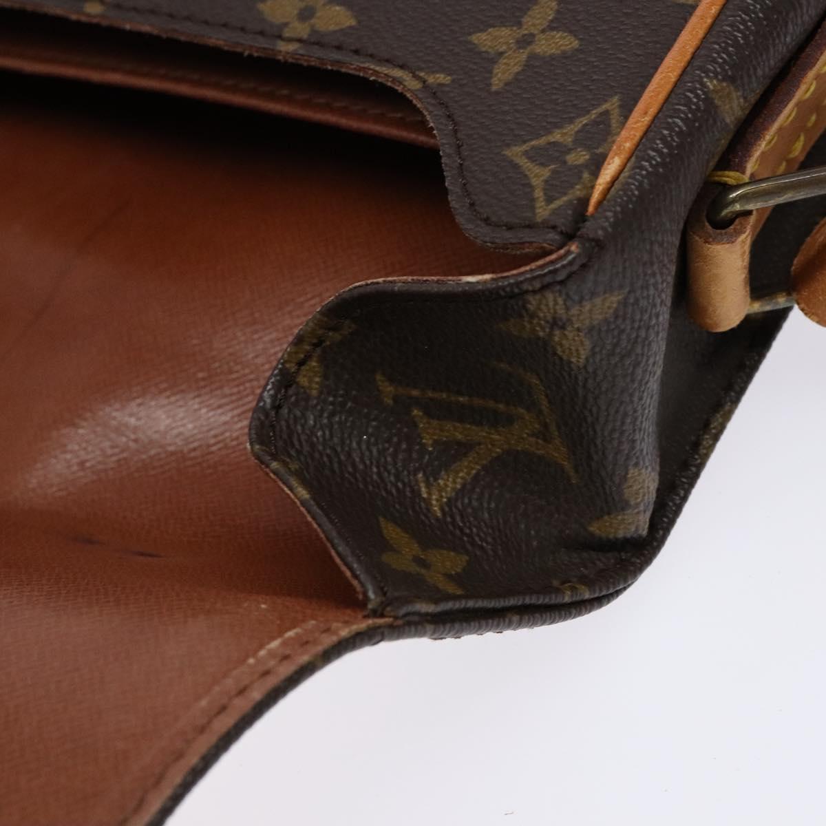 LOUIS VUITTON Monogram Cartouchiere GM Shoulder Bag M51252 LV Auth 137737