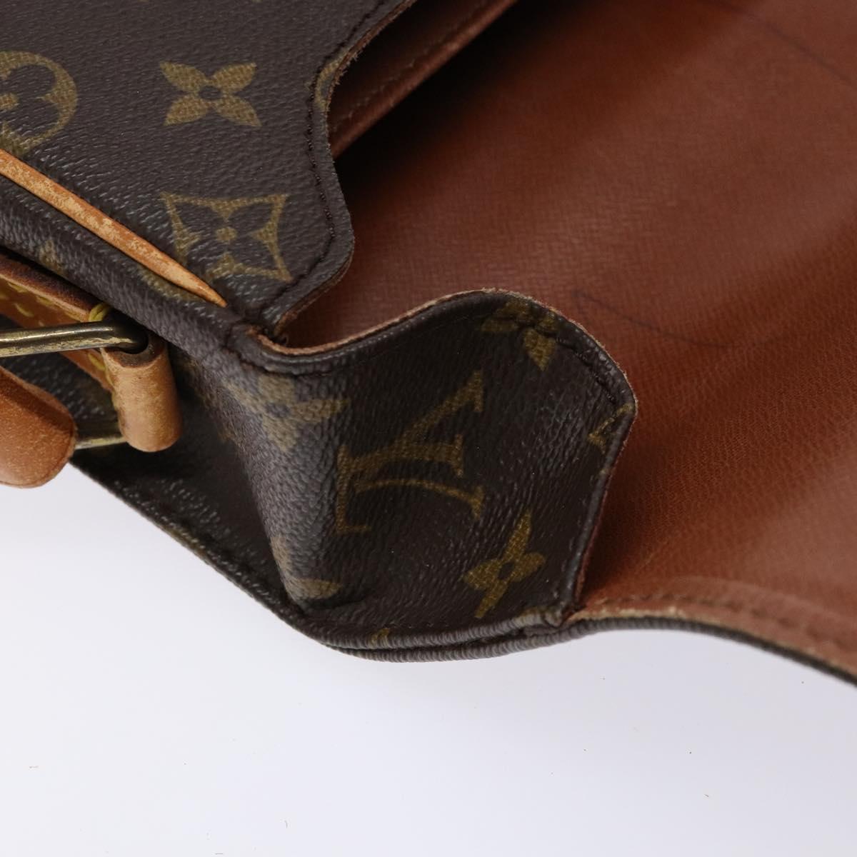 LOUIS VUITTON Monogram Cartouchiere GM Shoulder Bag M51252 LV Auth 137737