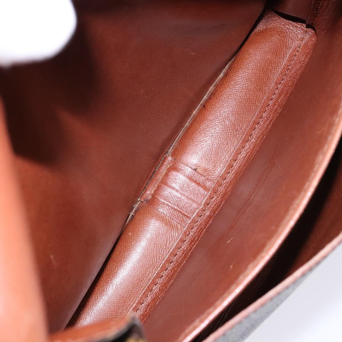 LOUIS VUITTON Monogram Cartouchiere GM Shoulder Bag M51252 LV Auth 137737