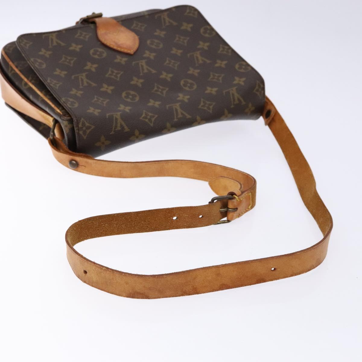 LOUIS VUITTON Monogram Cartouchiere GM Shoulder Bag M51252 LV Auth 137737