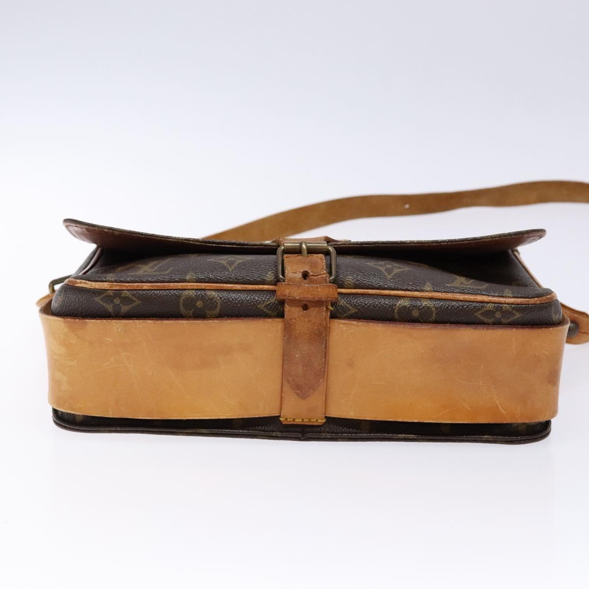 LOUIS VUITTON Monogram Cartouchiere GM Shoulder Bag M51252 LV Auth 137737