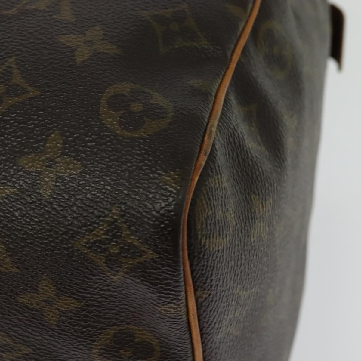LOUIS VUITTON Monogram Speedy 35 Hand Bag M41524 LV Auth 137782
