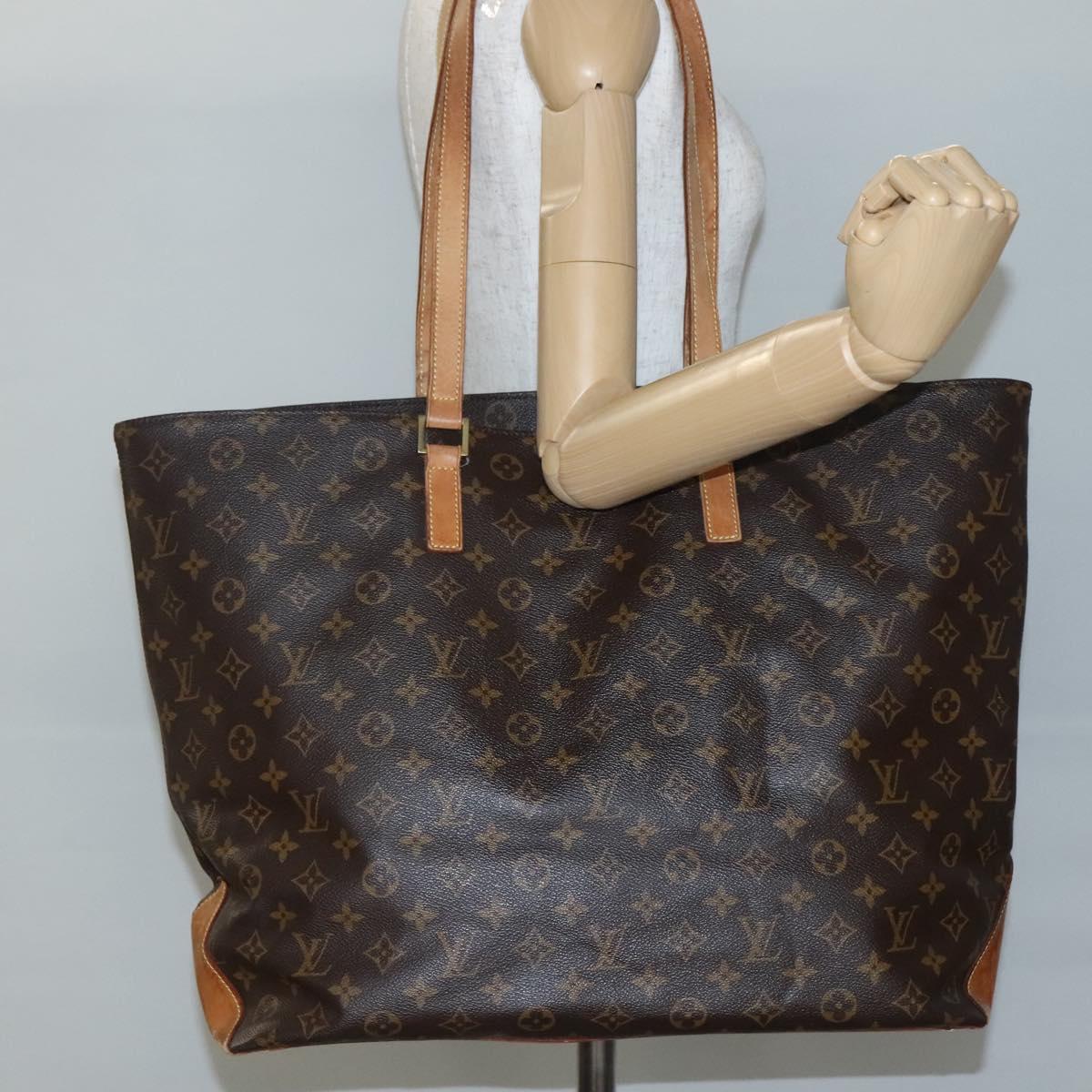 LOUIS VUITTON Monogram Cabas Alto Tote Bag M51152 LV Auth 137783