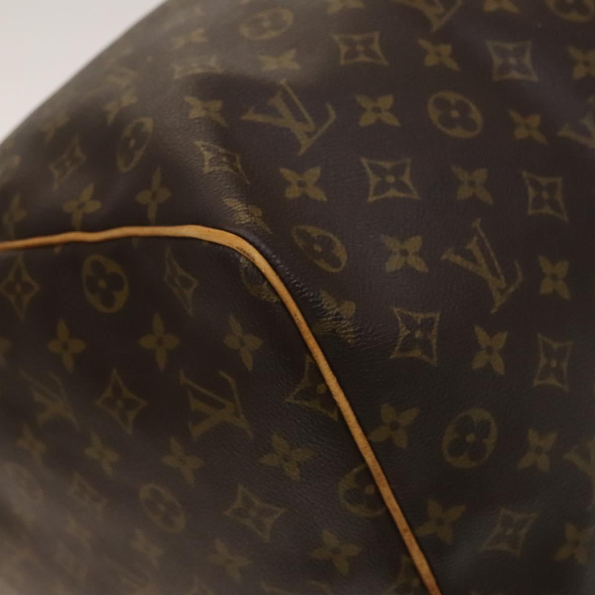 LOUIS VUITTON Monogram Keepall 60 Boston Bag M41422 LV Auth 137784