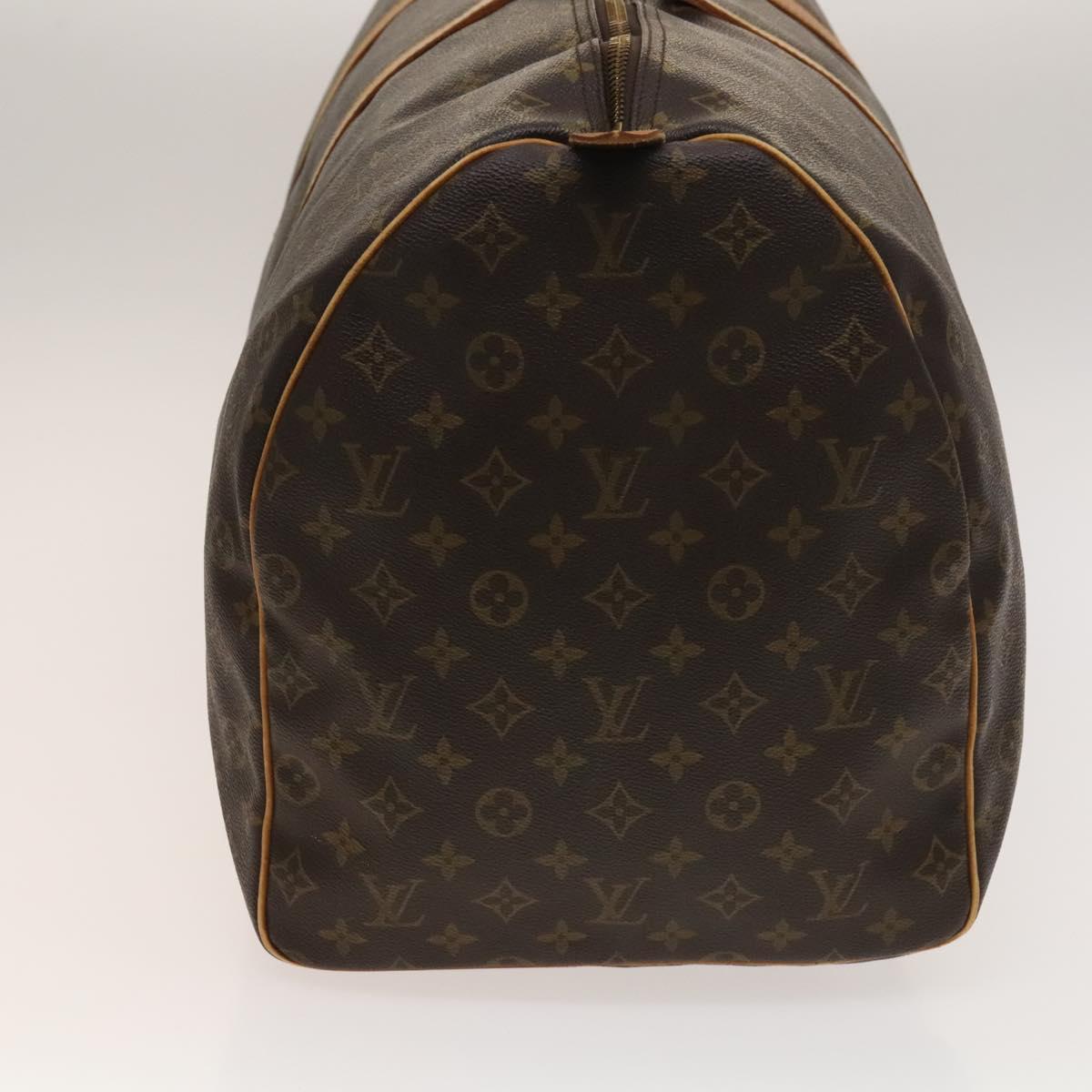 LOUIS VUITTON Monogram Keepall 60 Boston Bag M41422 LV Auth 137784