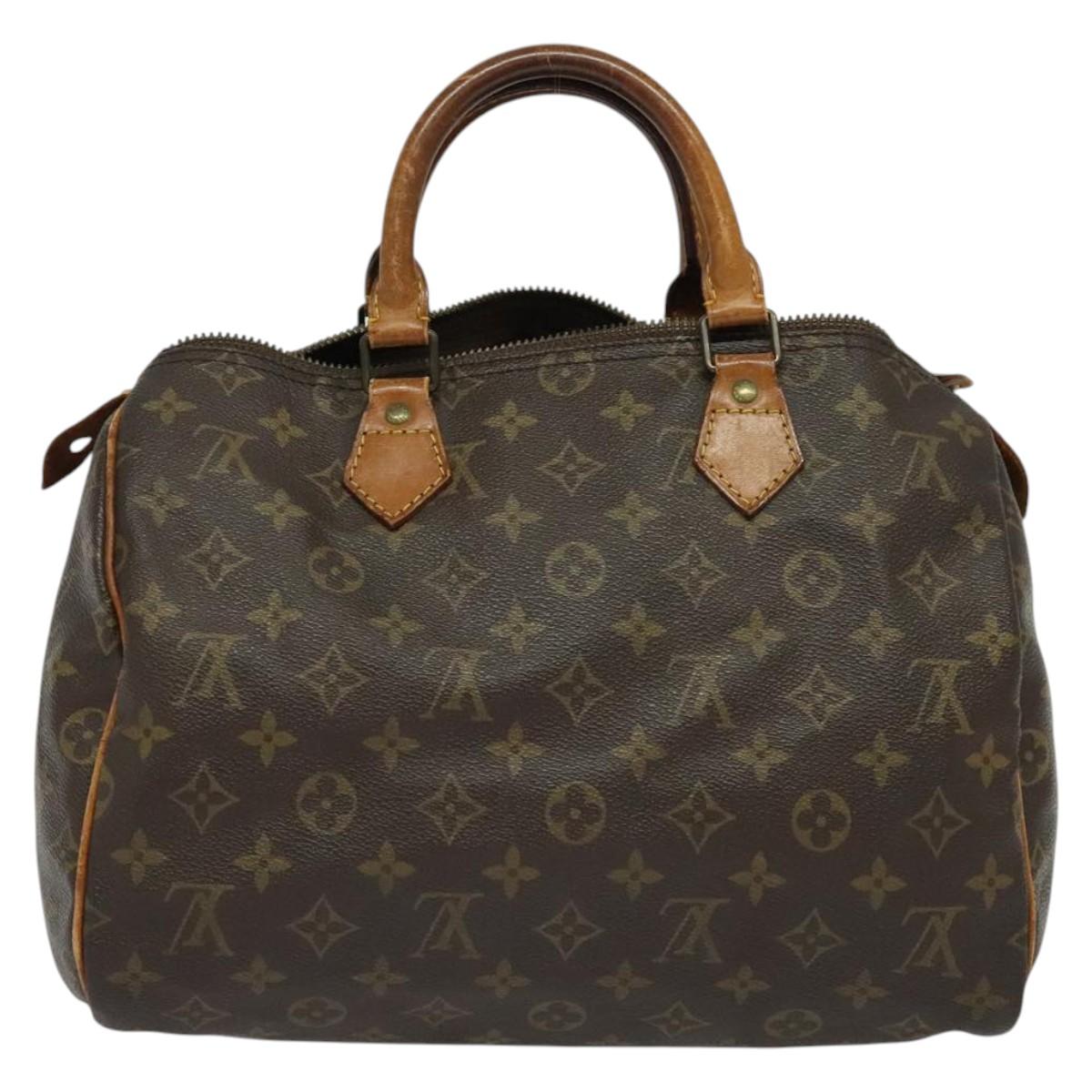 LOUIS VUITTON Monogram Speedy 30 Hand Bag M41526 LV Auth 137785