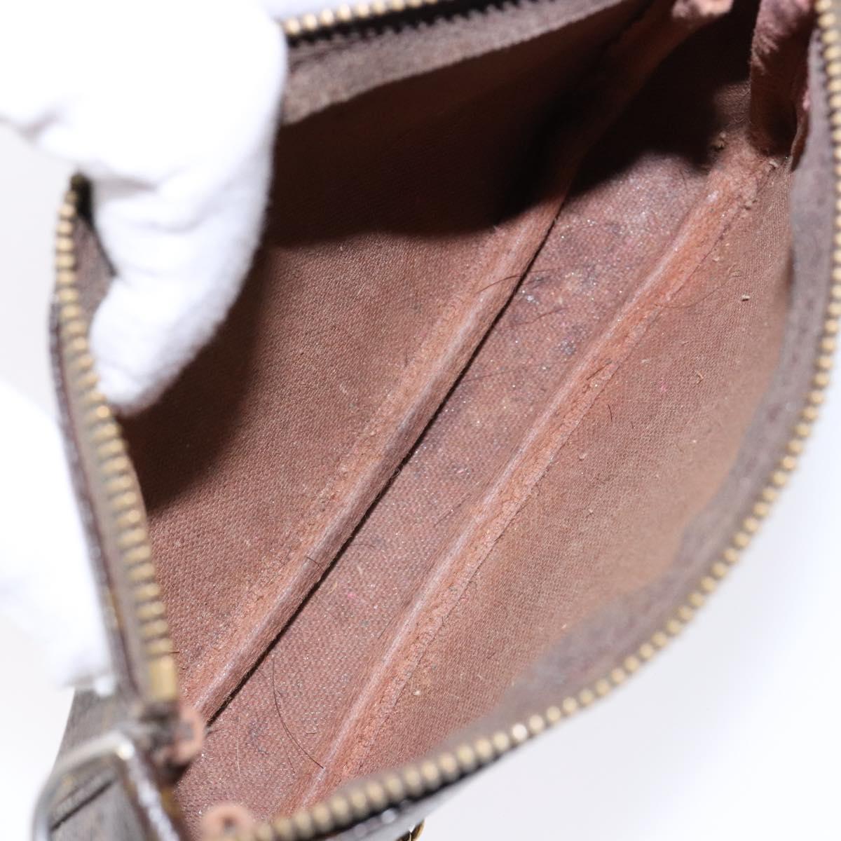 LOUIS VUITTON Monogram Mini Pochette Accessoires Pouch M58009 LV Auth 137805