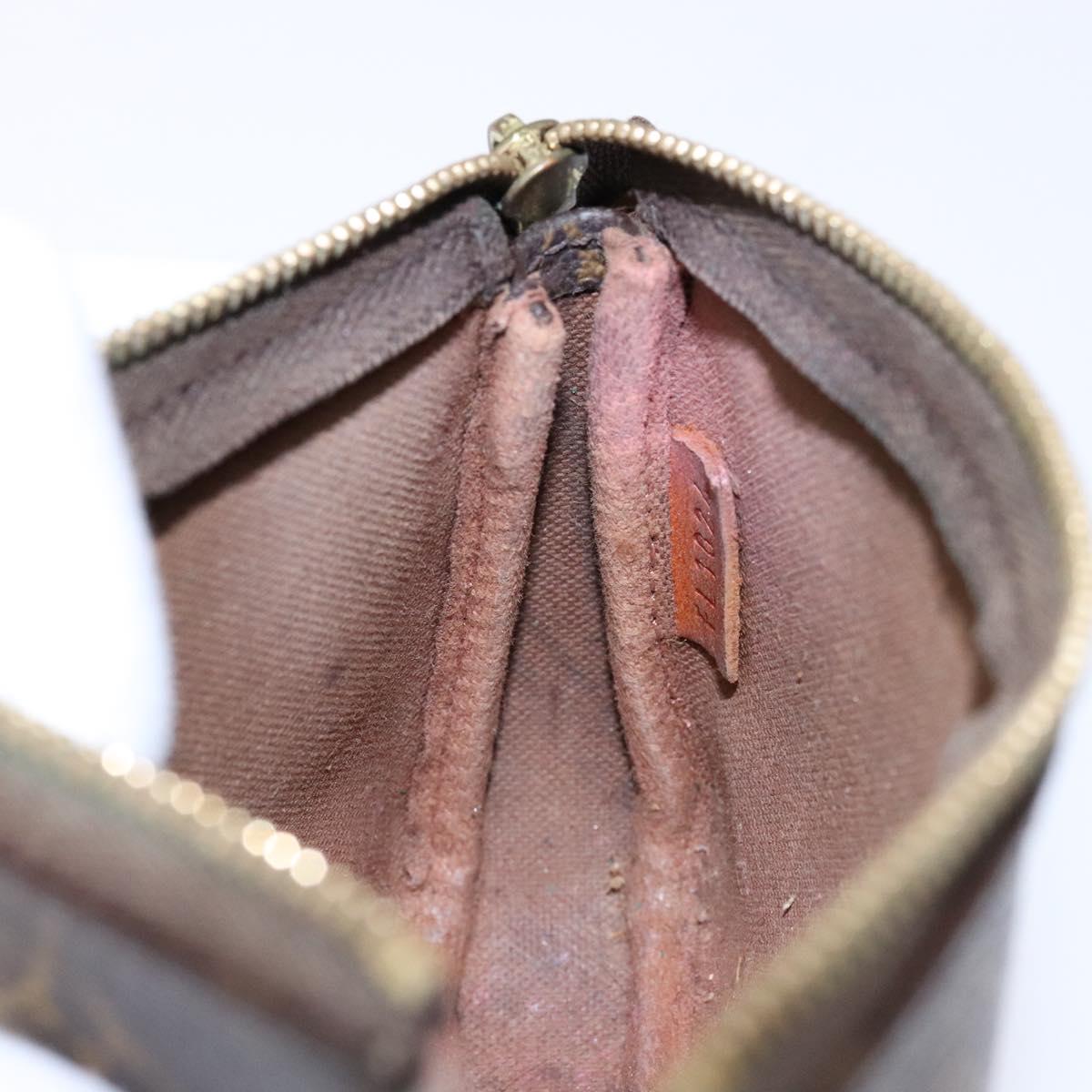 LOUIS VUITTON Monogram Mini Pochette Accessoires Pouch M58009 LV Auth 137805