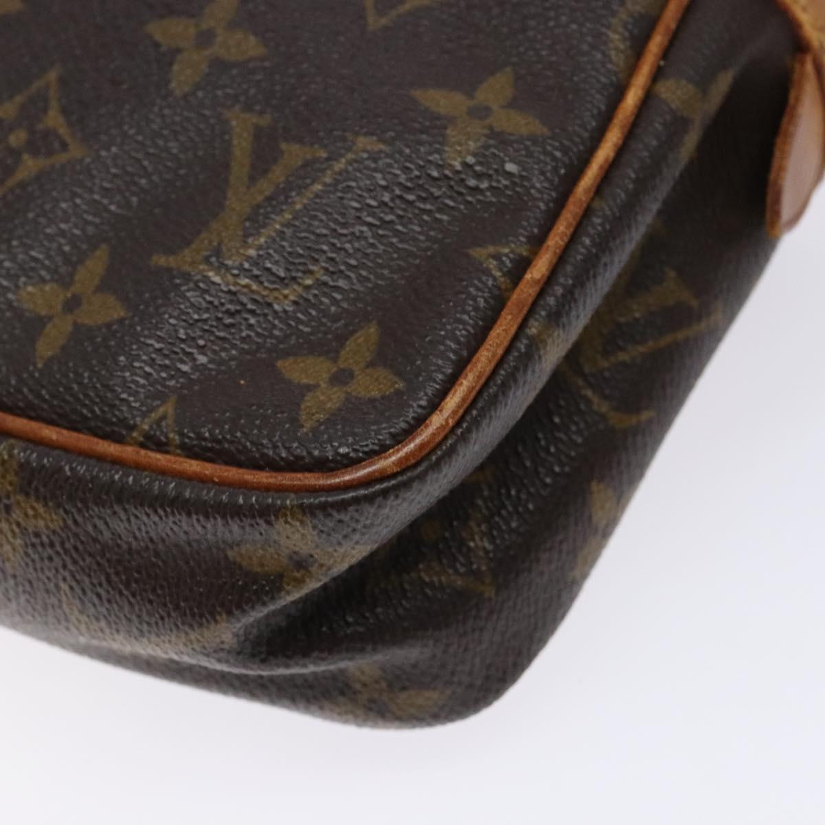 LOUIS VUITTON Monogram Compiegne 23 Clutch Bag M51847 LV Auth 137806