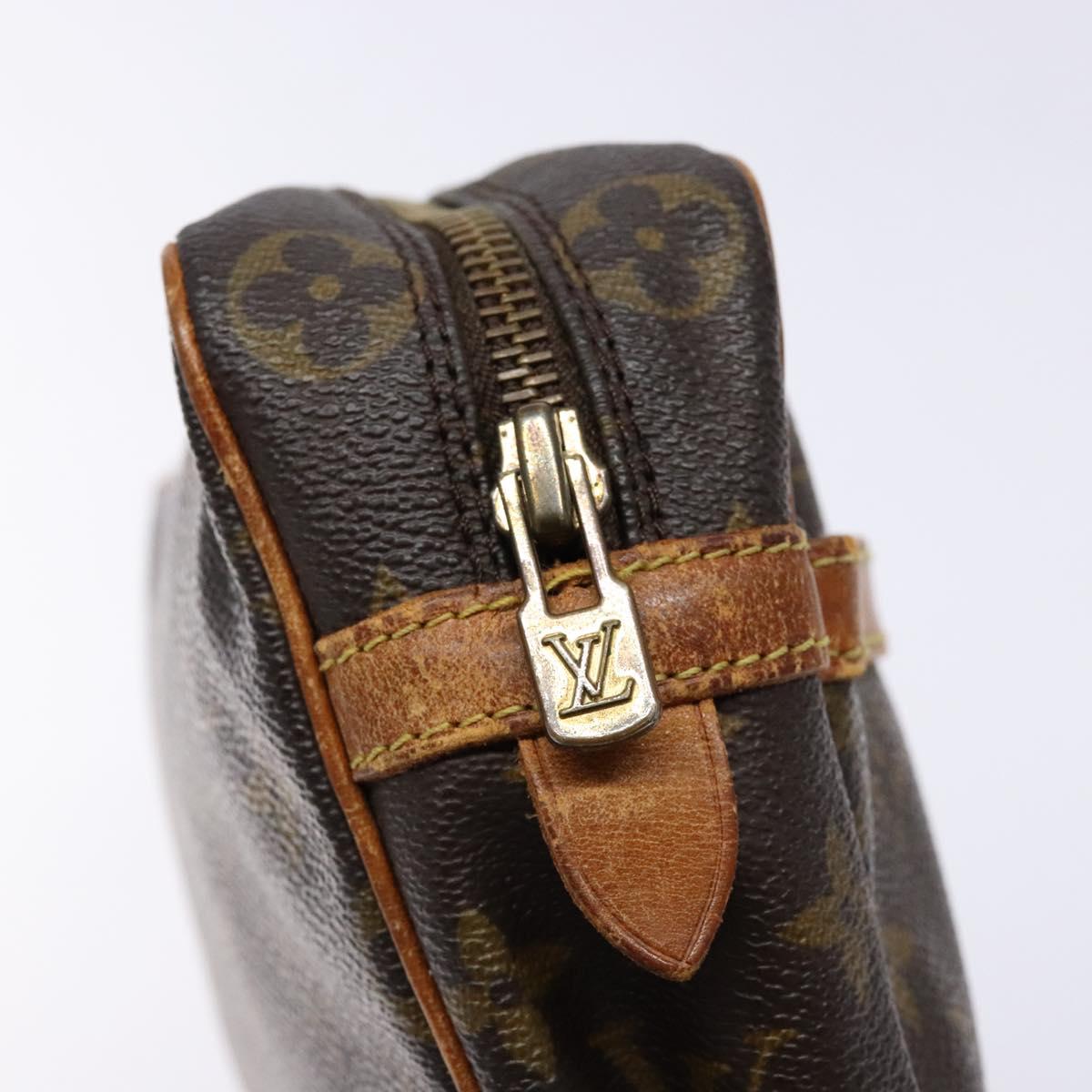 LOUIS VUITTON Monogram Compiegne 23 Clutch Bag M51847 LV Auth 137806