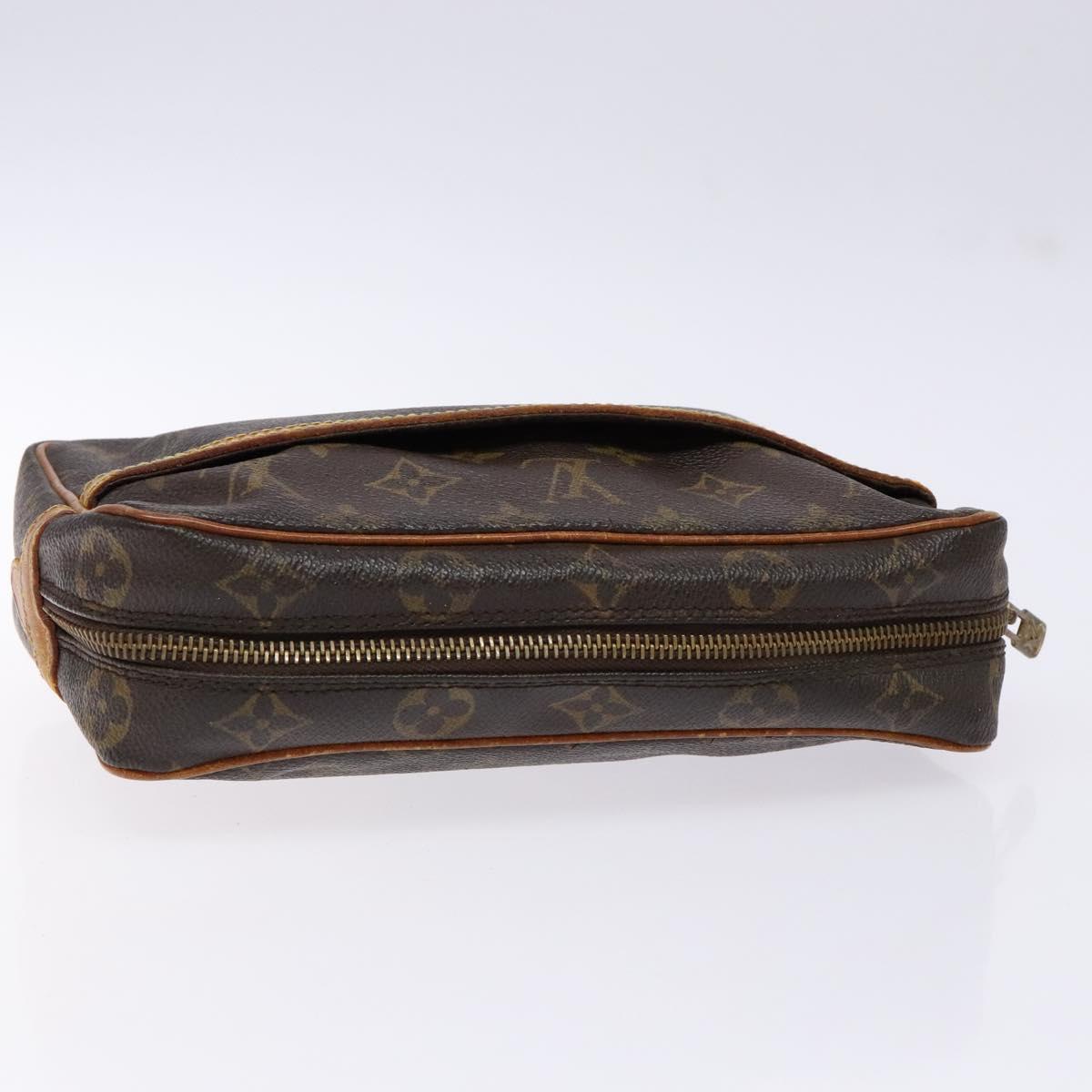 LOUIS VUITTON Monogram Compiegne 23 Clutch Bag M51847 LV Auth 137806