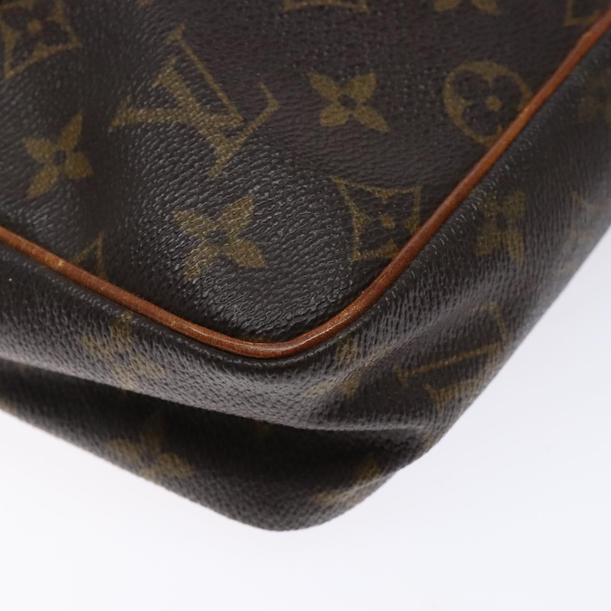 LOUIS VUITTON Monogram Compiegne 23 Clutch Bag M51847 LV Auth 137806