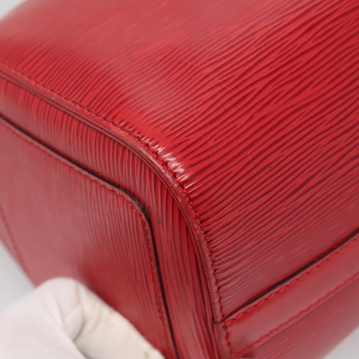LOUIS VUITTON Epi Speedy 25 Hand Bag Castilian Red M43017 LV Auth 137822