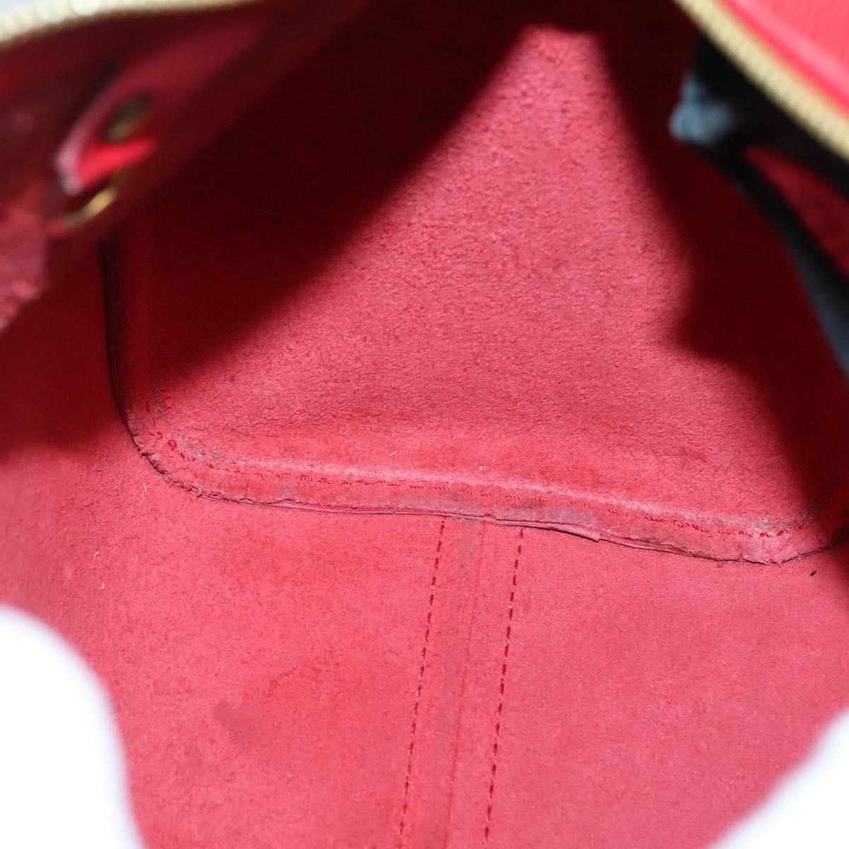 LOUIS VUITTON Epi Speedy 25 Hand Bag Castilian Red M43017 LV Auth 137822