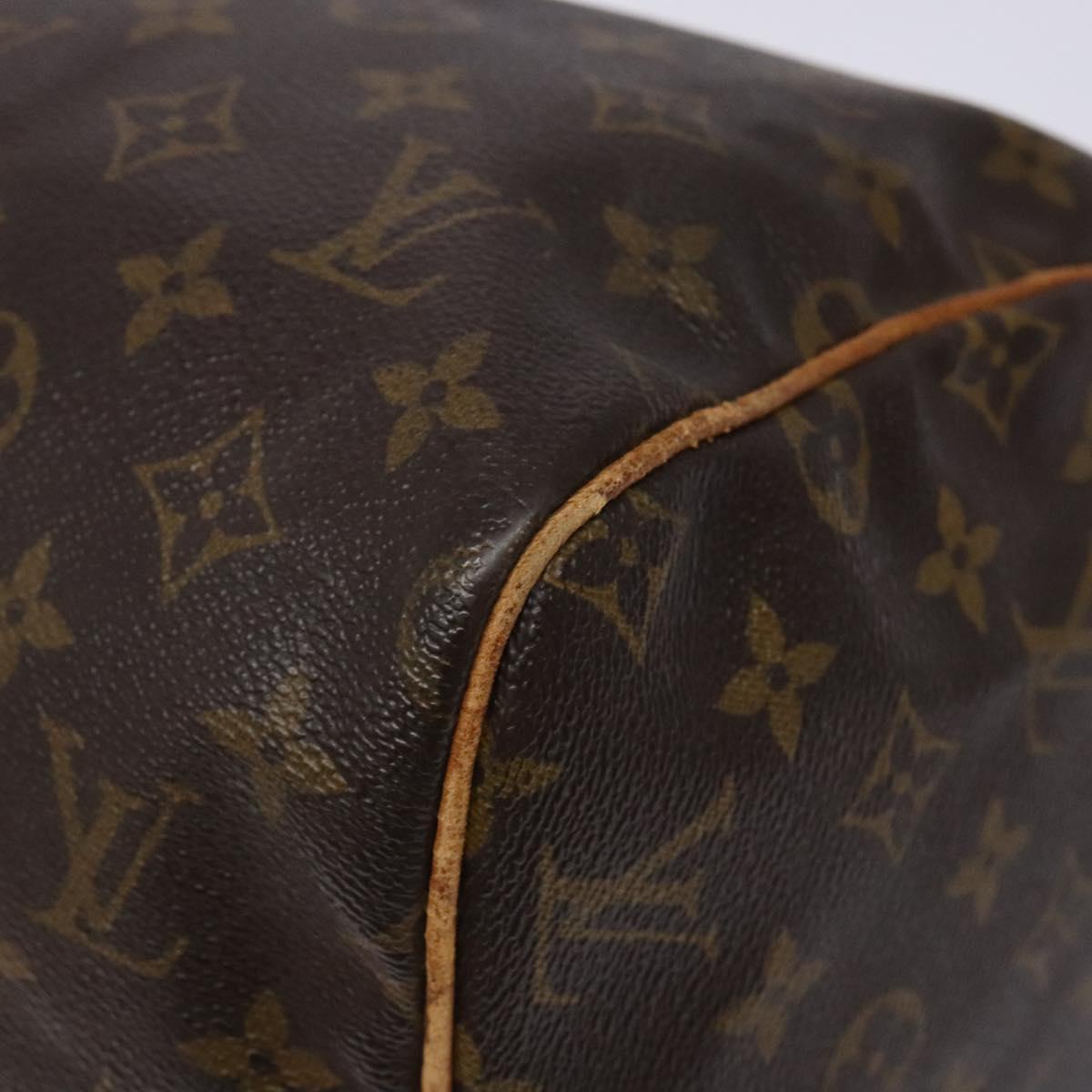 LOUIS VUITTON Monogram Speedy 30 Hand Bag M41526 LV Auth 137836
