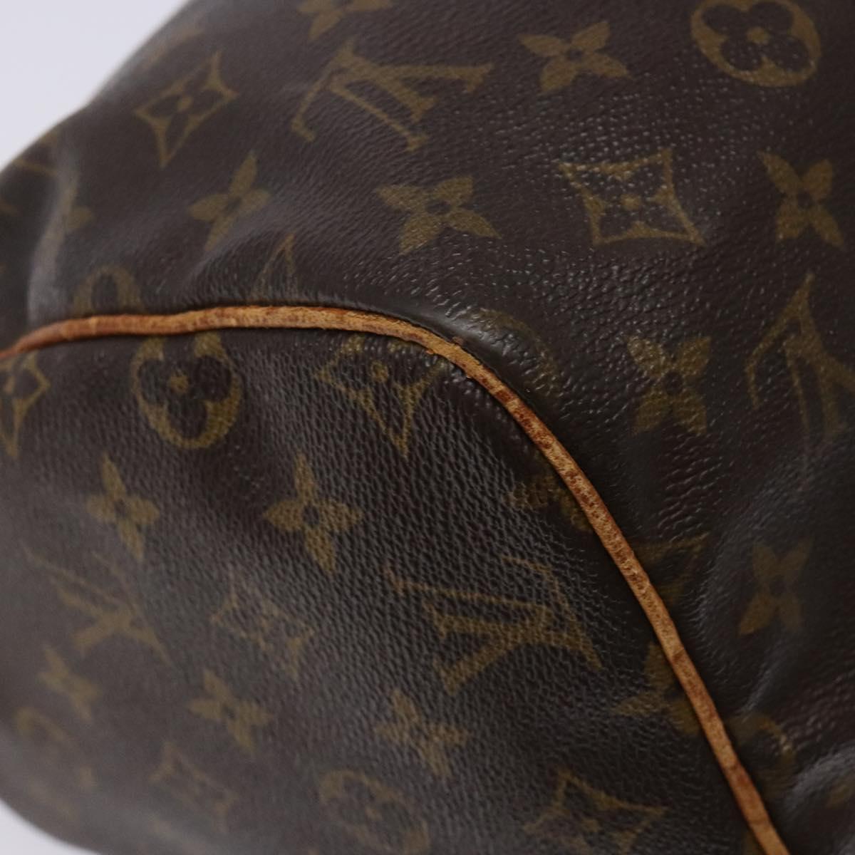 LOUIS VUITTON Monogram Speedy 30 Hand Bag M41526 LV Auth 137836