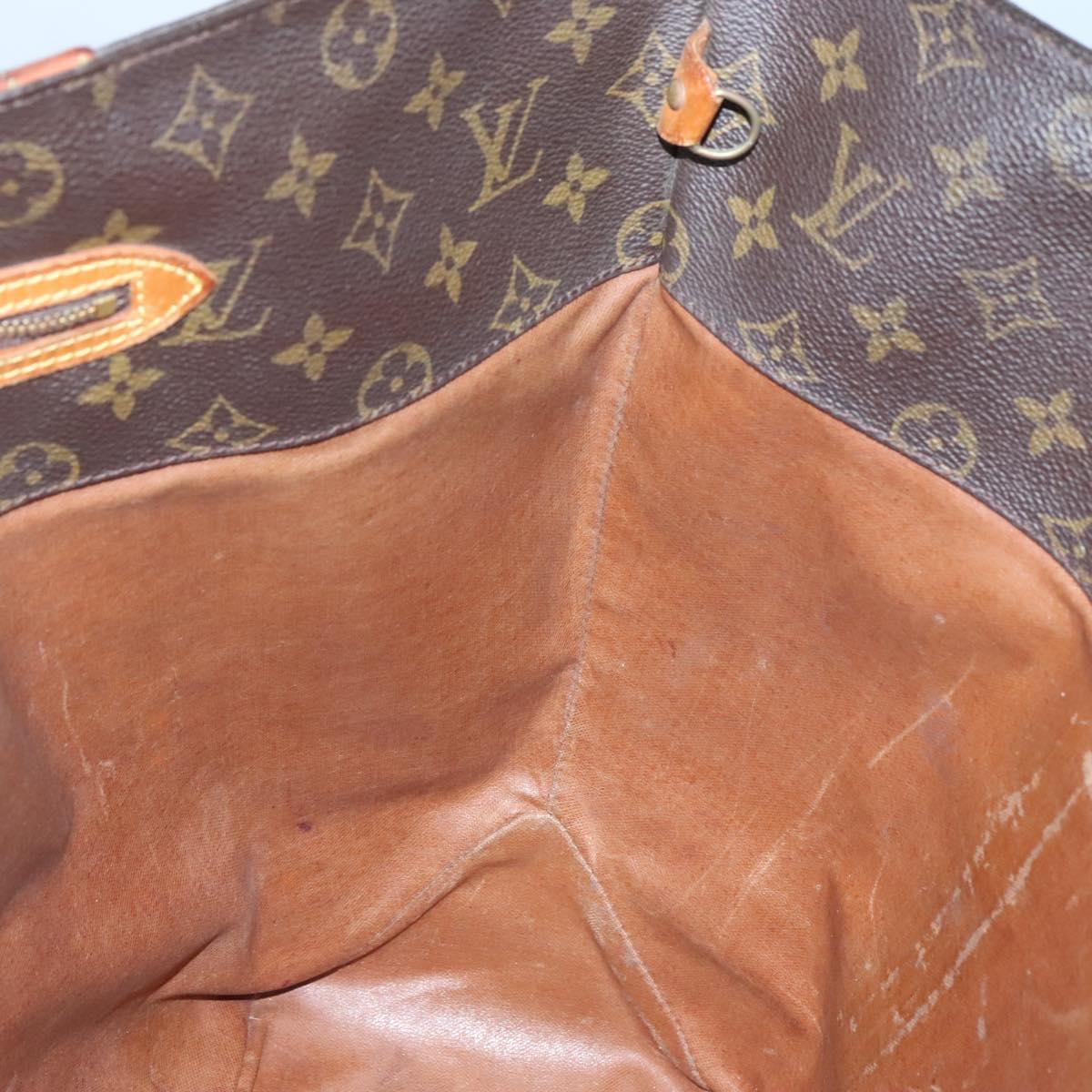 LOUIS VUITTON Monogram Sac Shopping Tote Bag M51108 LV Auth 137841