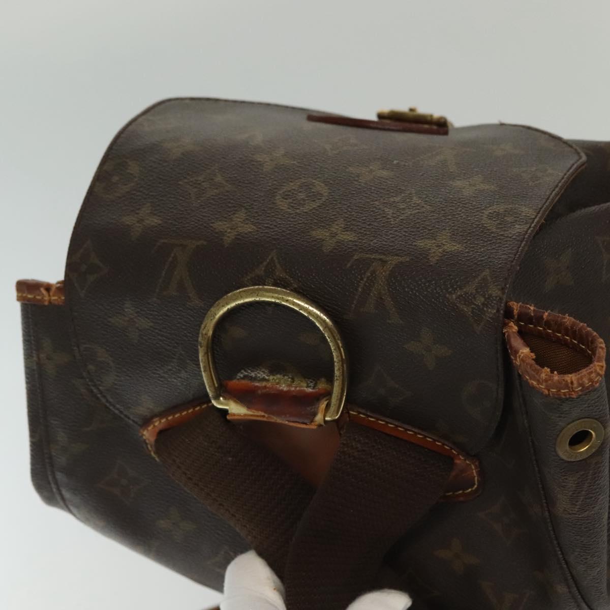 LOUIS VUITTON Monogram Montsouris GM Backpack M51135 LV Auth 137907