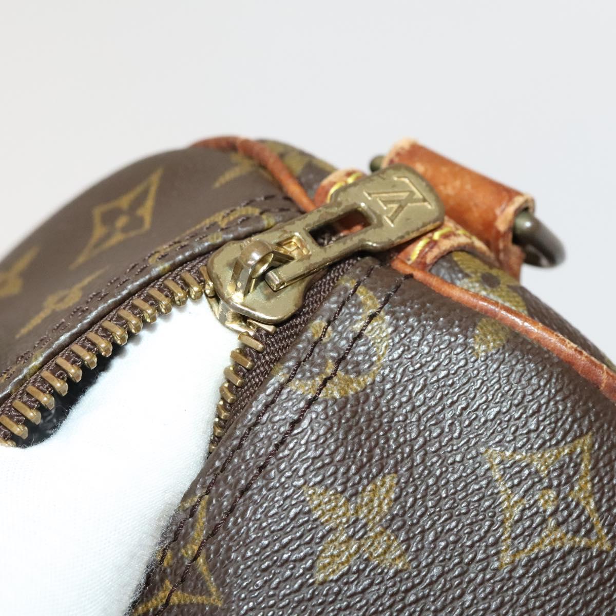 LOUIS VUITTON Monogram Keepall Bandouliere 50 Boston Bag M41416 LV Auth 137921