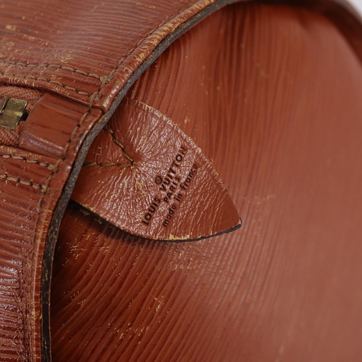 LOUIS VUITTON Epi Keepall 45 Boston Bag Vintage Brown M42978 LV Auth 137926