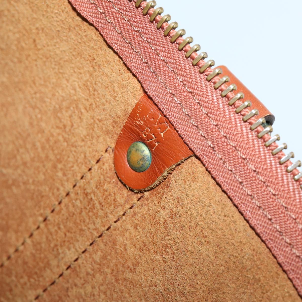 LOUIS VUITTON Epi Keepall 45 Boston Bag Vintage Brown M42978 LV Auth 137926