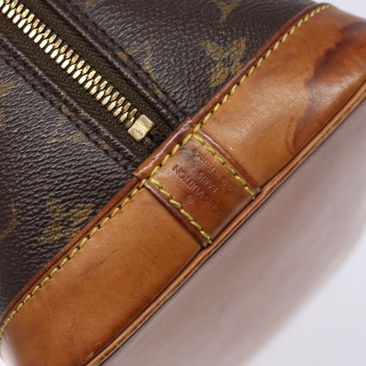 LOUIS VUITTON Monogram Alma Hand Bag M51130 LV Auth 137963