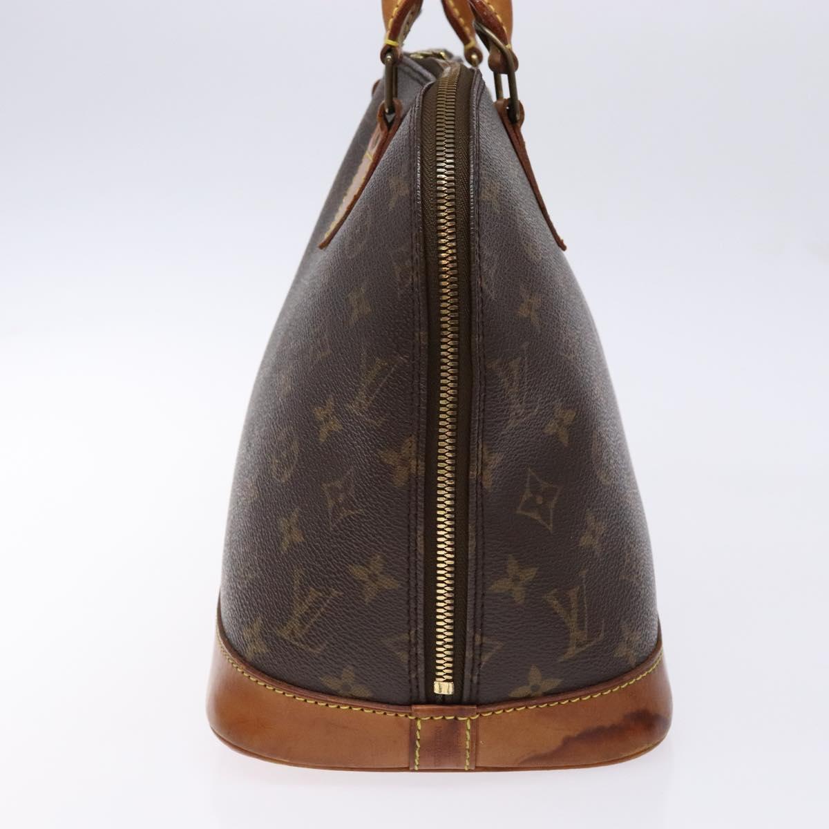 LOUIS VUITTON Monogram Alma Hand Bag M51130 LV Auth 137963