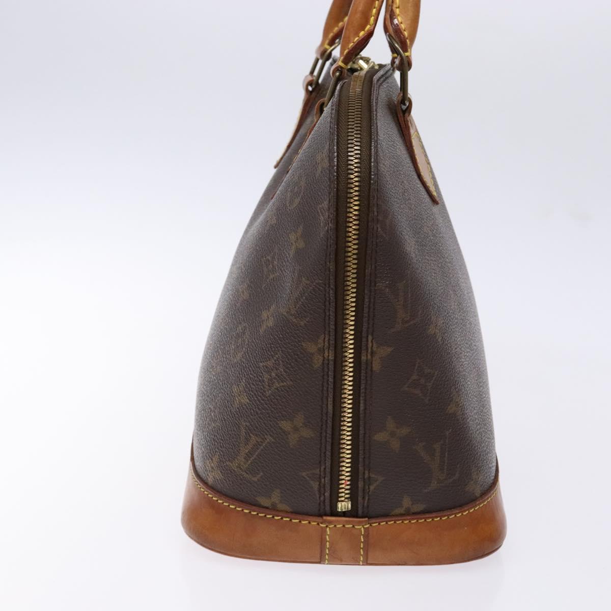 LOUIS VUITTON Monogram Alma Hand Bag M51130 LV Auth 137963