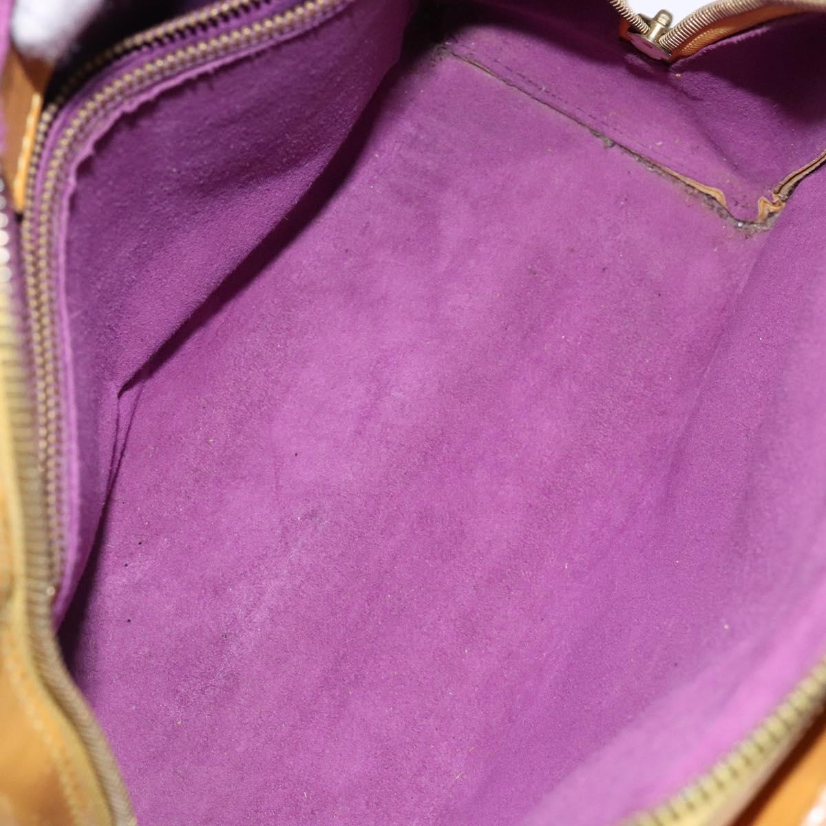 LOUIS VUITTON Epi Triana Hand Bag Yellow LV Auth 137977