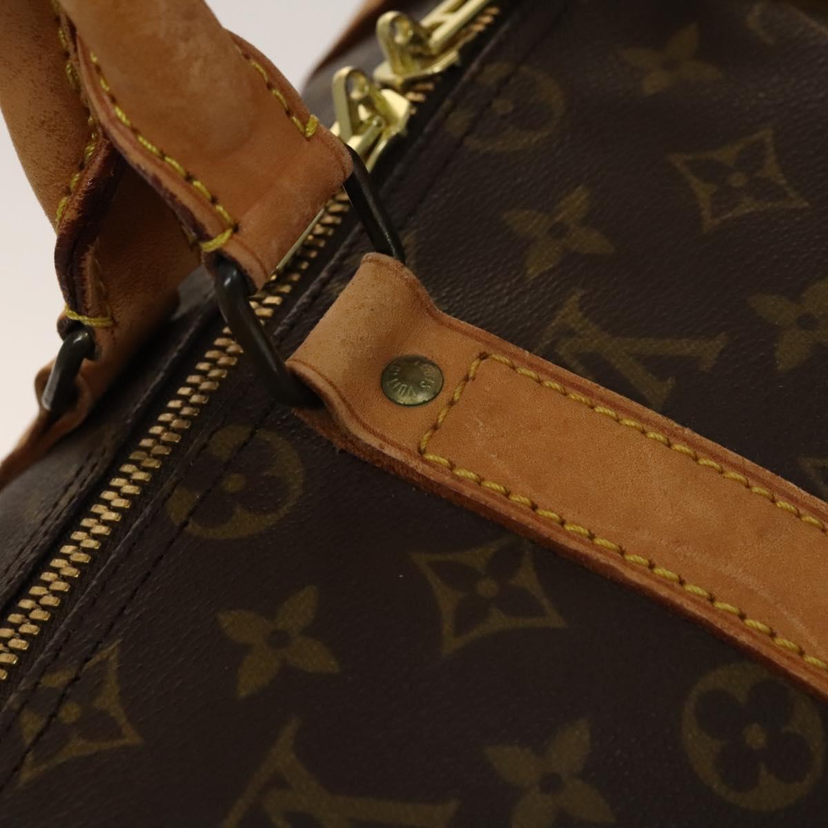 LOUIS VUITTON Monogram Keepall 50 Boston Bag M41426 LV Auth 138020