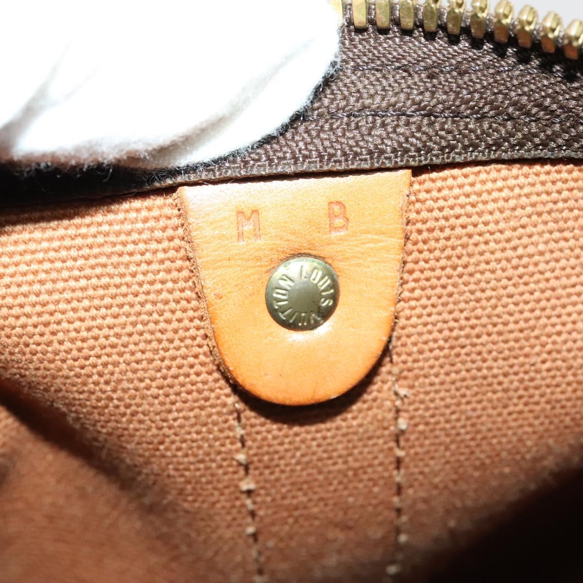 LOUIS VUITTON Monogram Keepall 50 Boston Bag M41426 LV Auth 138020