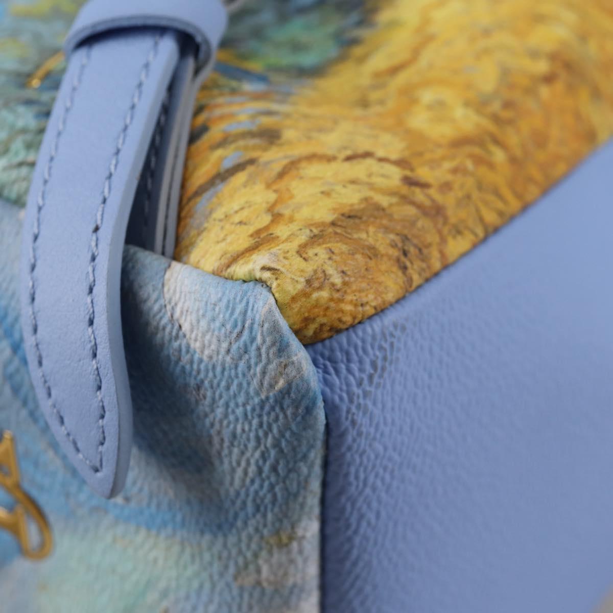 LOUIS VUITTON Masters Collection Van Gogh Palm Springs Blue M43374 Auth 138037SA