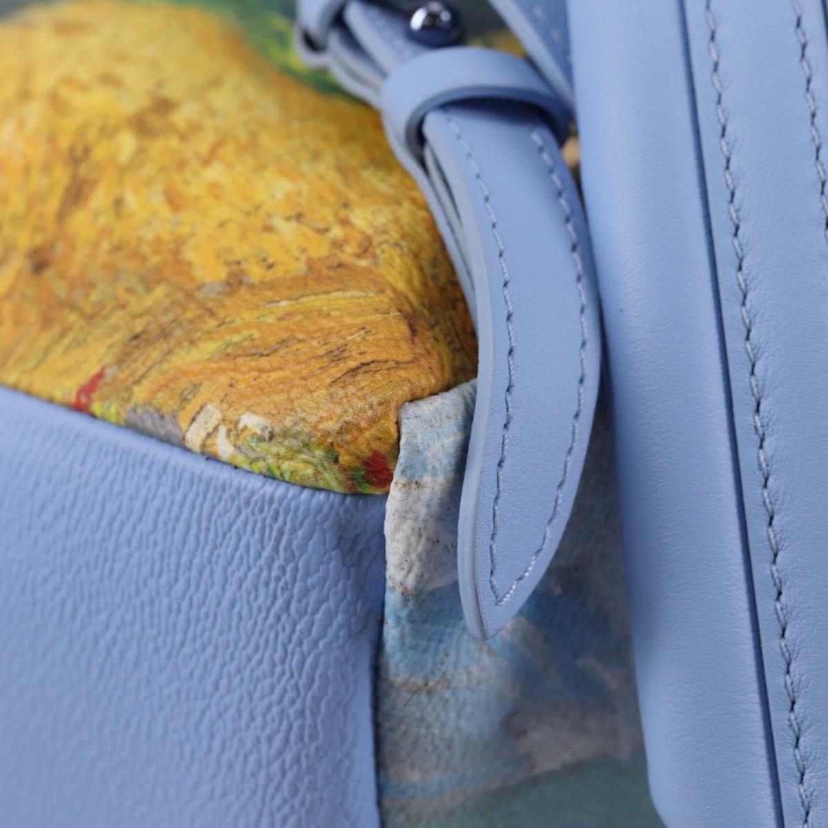 LOUIS VUITTON Masters Collection Van Gogh Palm Springs Blue M43374 Auth 138037SA