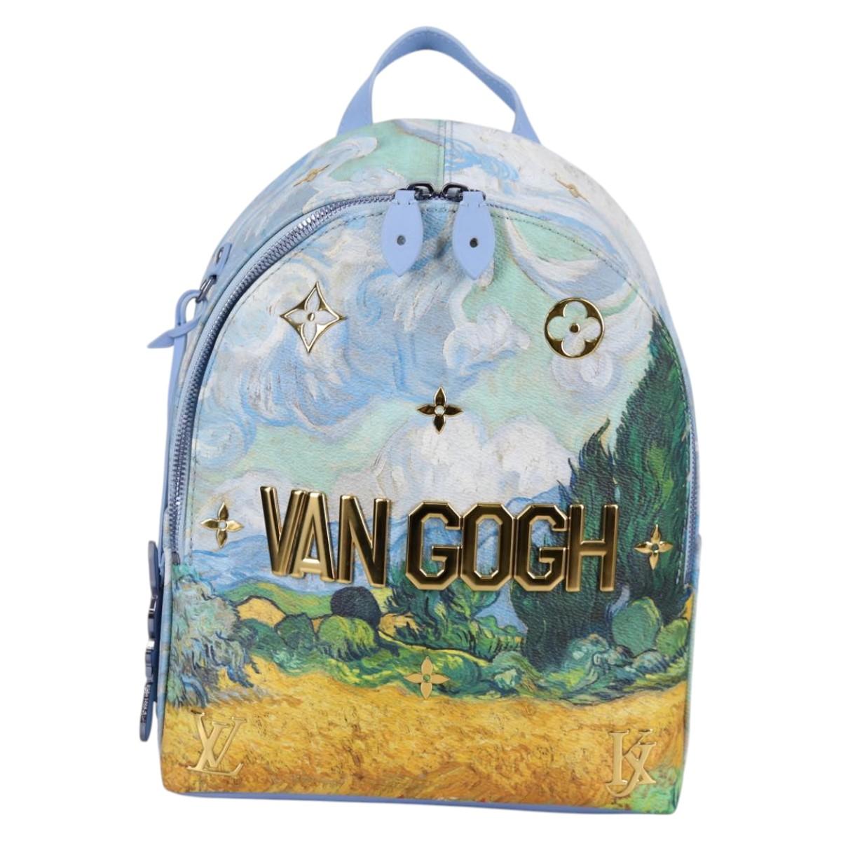 LOUIS VUITTON Masters Collection Van Gogh Palm Springs Blue M43374 Auth 138037SA