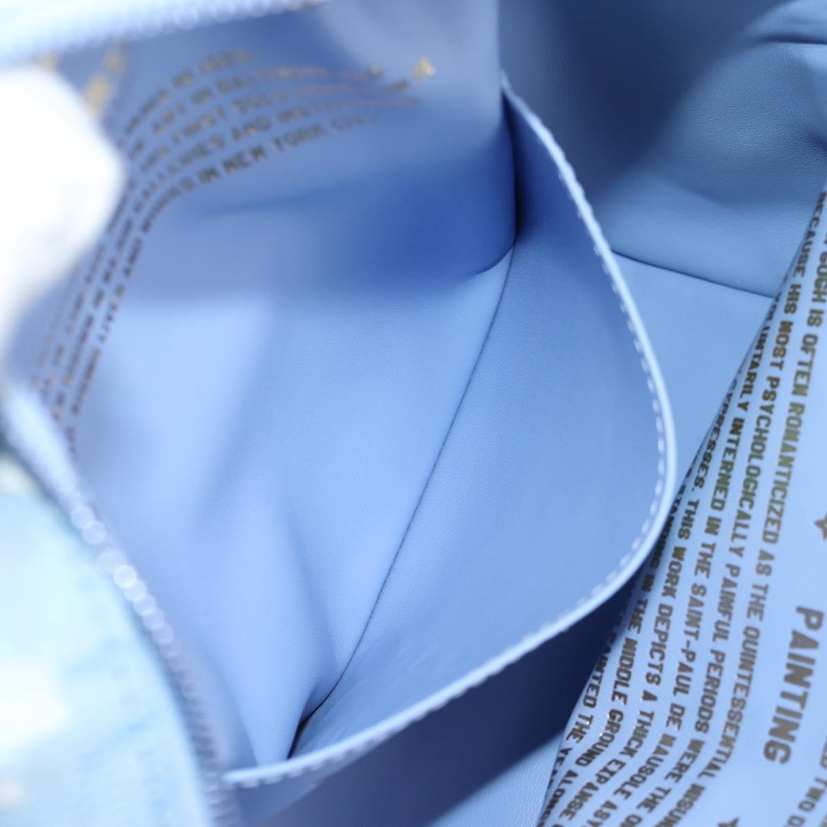 LOUIS VUITTON Masters Collection Van Gogh Palm Springs Blue M43374 Auth 138037SA