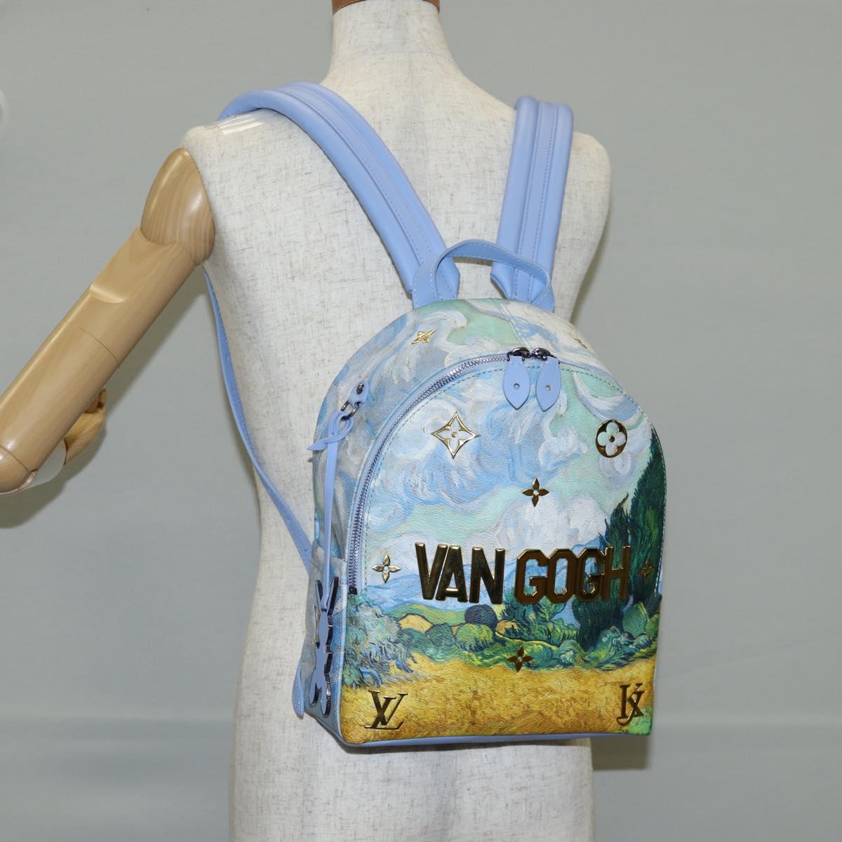 LOUIS VUITTON Masters Collection Van Gogh Palm Springs Blue M43374 Auth 138037SA